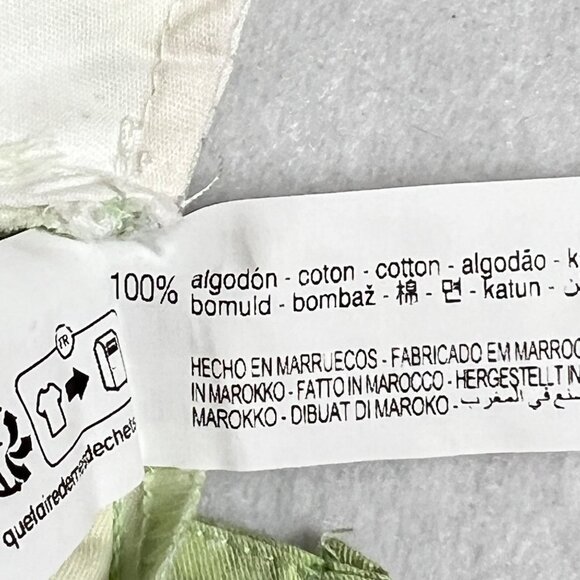 Zara Women's Green & Yellow Checkered Cotton Drawstring Shorts Size Small NWOT - Picture 7 of 11